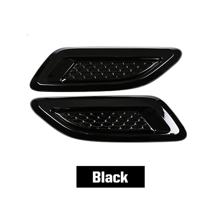 2PCS Auto Außen Haube Air Vent Outlet Flügel Trim Für Land Rover Discovery 4 5 Range Rover Evoque Entdeckung Freelander – Detail 8