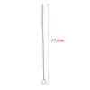 10pcs 6mm Drinking Straws Cleaning Brushes Stainless Steel Soft Hair Glass Tube Cleaner Reusable Straw Bottle Cleaning Tools 6