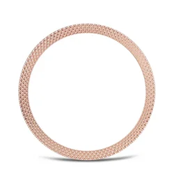 Premium Metal Bezel Cover Ring Bumper with Adhesive - Galaxy Watch 7 44mm (RG Rhombus - BStyle)