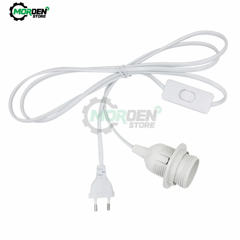 Lamp Bulb Holder Lamp Holder Lamp Base LED Lamp Base 1.8m Power Cord