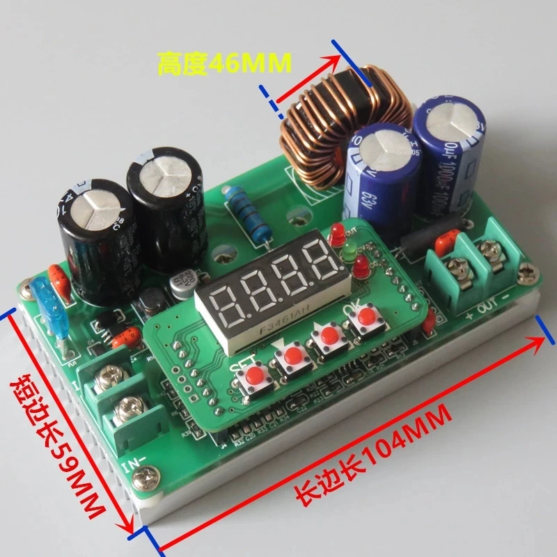 

DKP6008 CNC Adjustable DC Step-down Regulated Power Supply Module\constant Voltage and Constant Current Voltmeter