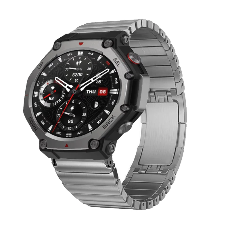 Luxucy Quick Fit Stainless Steel Metal Bracelet Watchband Strap