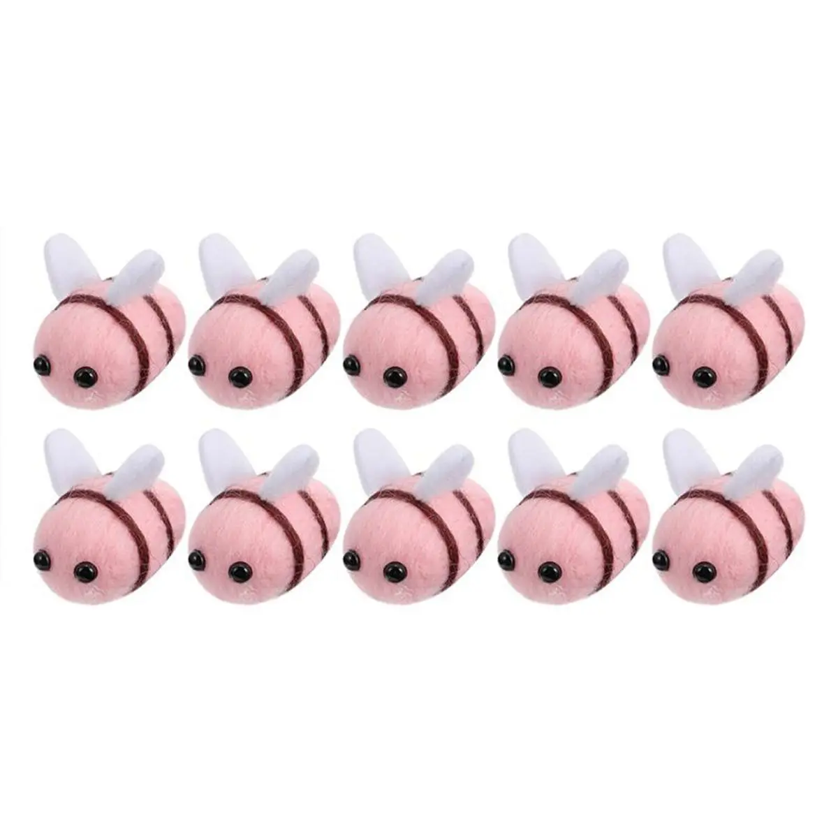 Scrapbooking DIY Baby Shower Costume Accessories Cute Nursery Plush Balls Bumble Bees Ornament Toys Craft