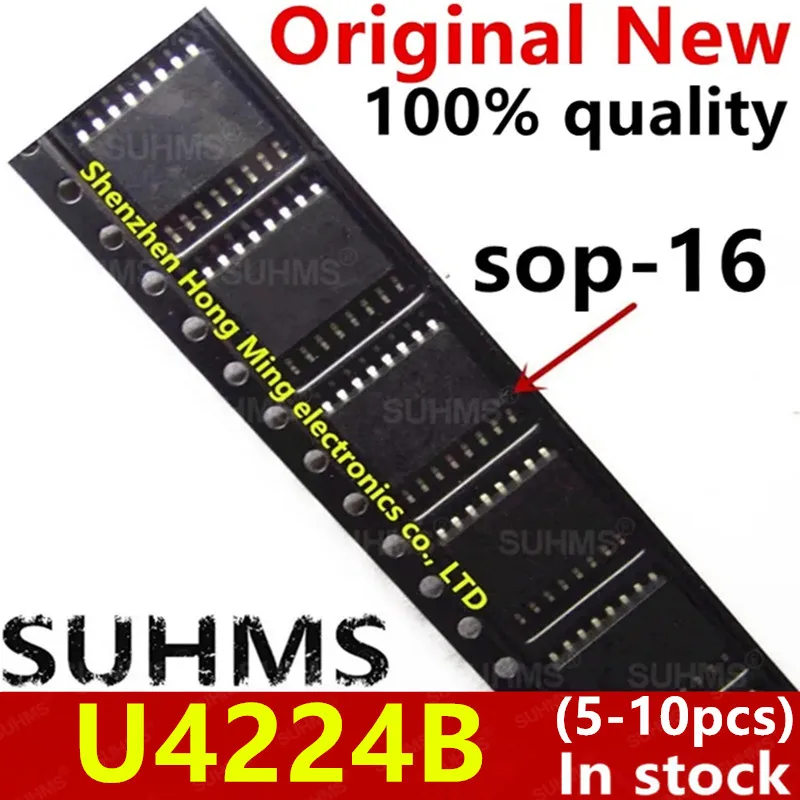 

(5-10piece) 100% New U4224B U4224B-MFLG3 sop-16 Chipset