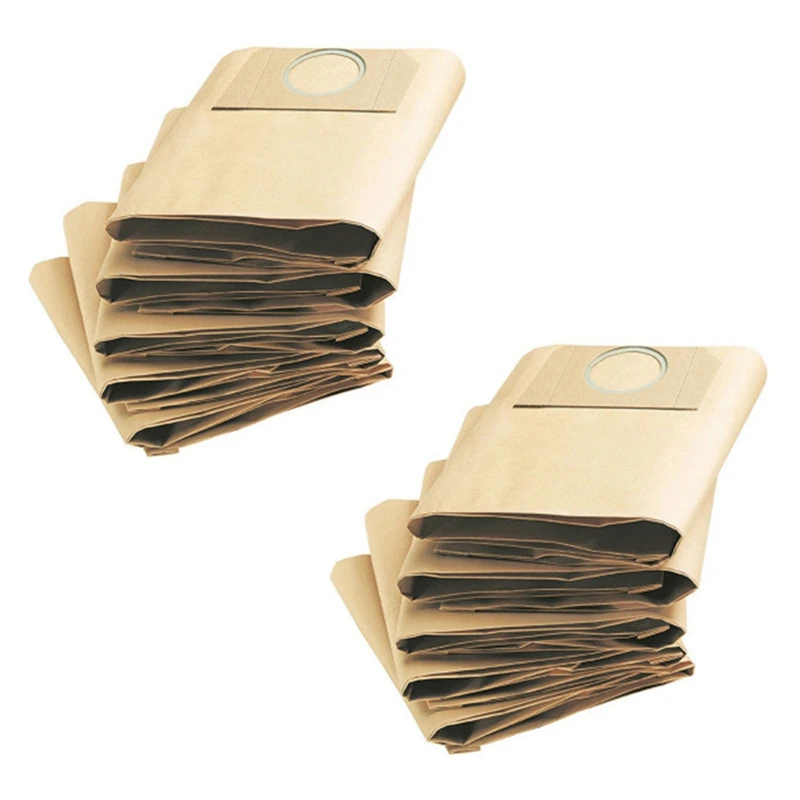 

Hot 10X Dust Bag 2X Filter For KARCHER WD3 Premium WD 3,300 M WD 3,200 WD3.500 P 6,959-130 Vacuum Cleaner