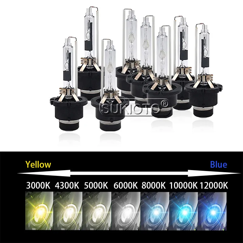 2 PCS SUKIOTO JAPAN XENSUKIT EDITION HID D2S D2R D4S D4R HID