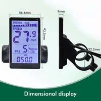 UART2 M5 vélo électrique écran d'affichage LCD e-bike compteur de vitesse panneau d'écran Scooter électrique vélo Ebike accessoires 5