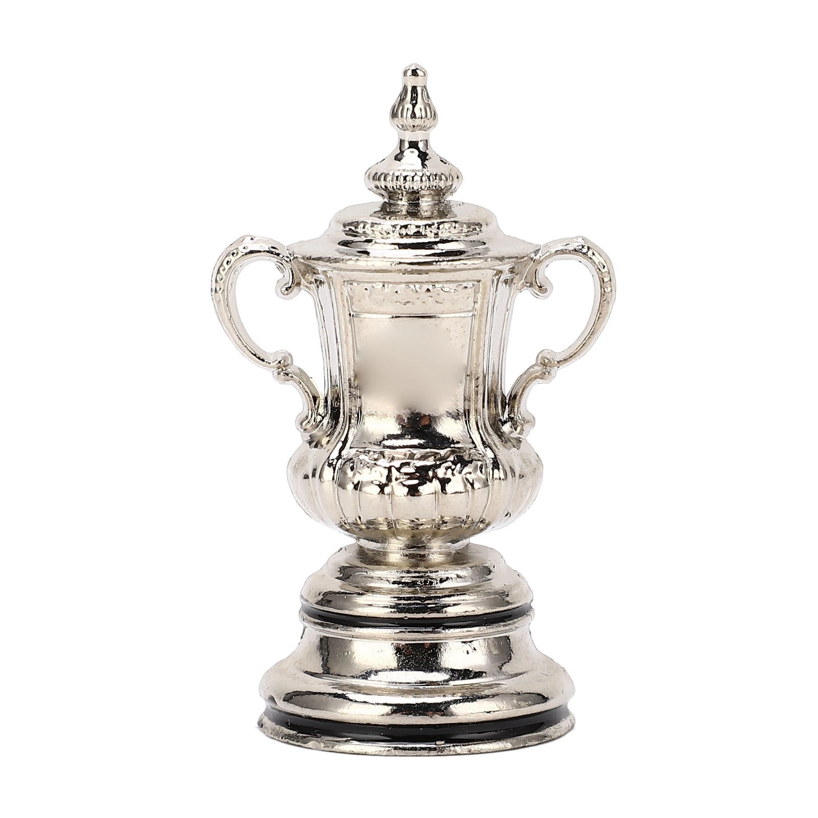 Miniature Soccer Game Cup - High Simulation Metal Football League Decor Ornament
