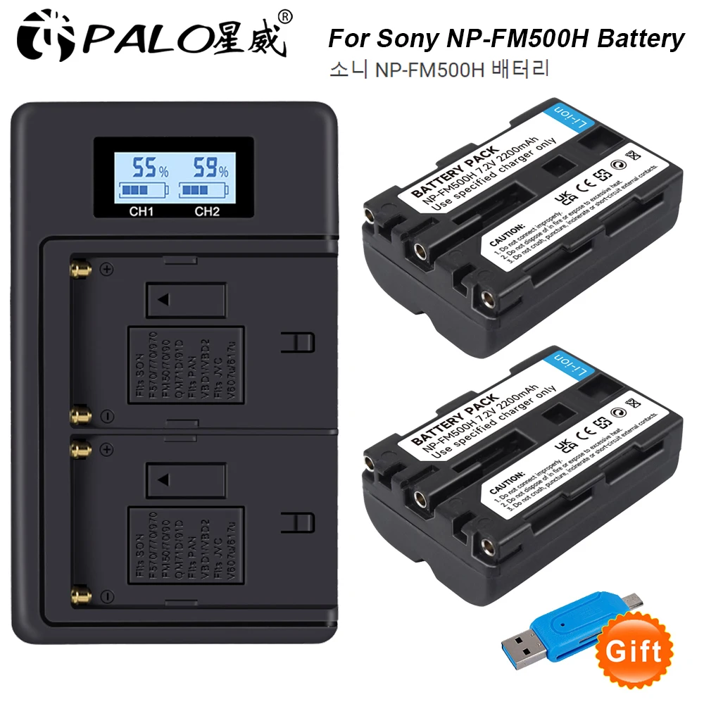 NP-FM500H Camera Battery for Sony NP-FM50 NP-FM51 NP-FM30 NP-FM55H