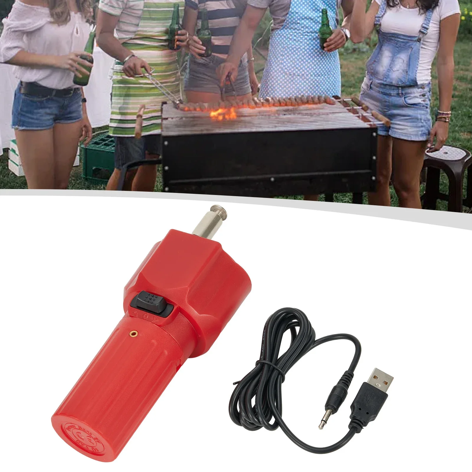 DC 5V Oven Small Motor With USB Cable Grill Motor Kitchen Charging Barbecue Accessories CW/CCW 0-16.0 Kgs.cm