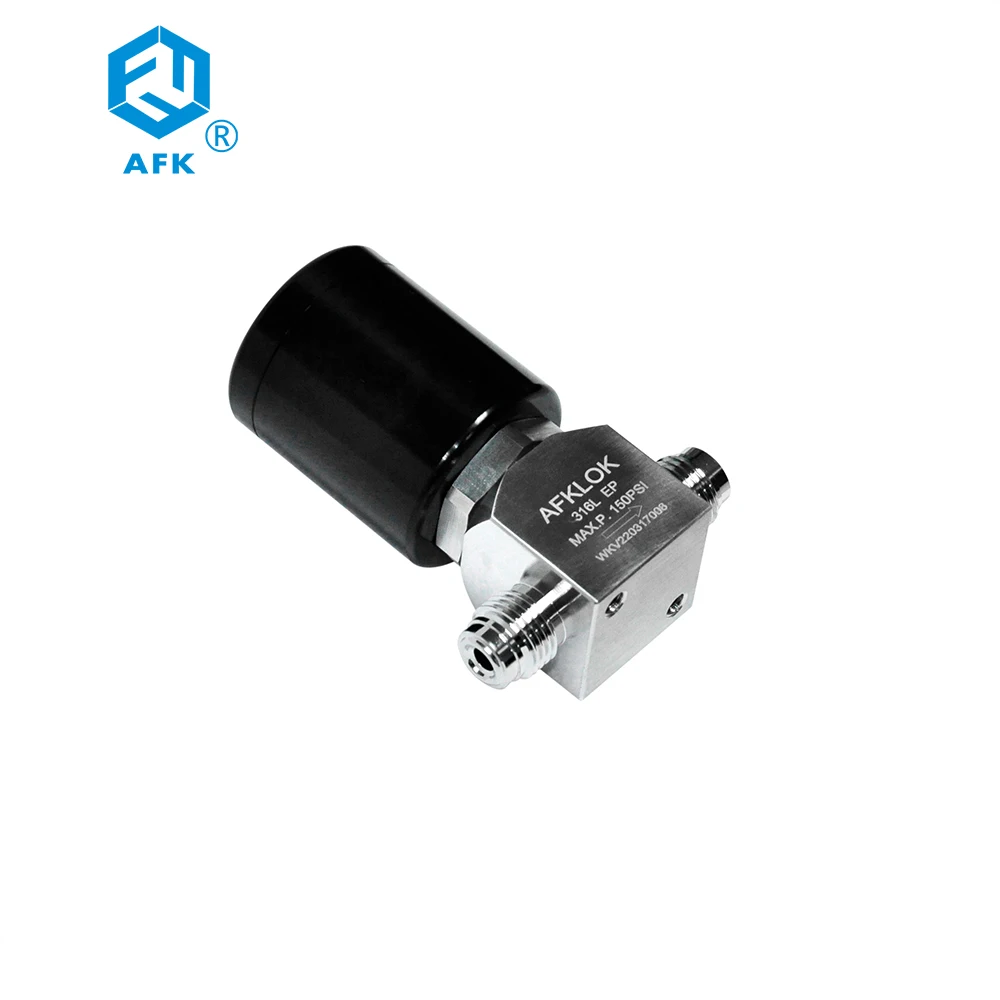 

1/4" 1/2" Pneumatic Diaphragm Valve 150psi High Purity Stainless Steel 316L EP For Semiconductor, Laboratory