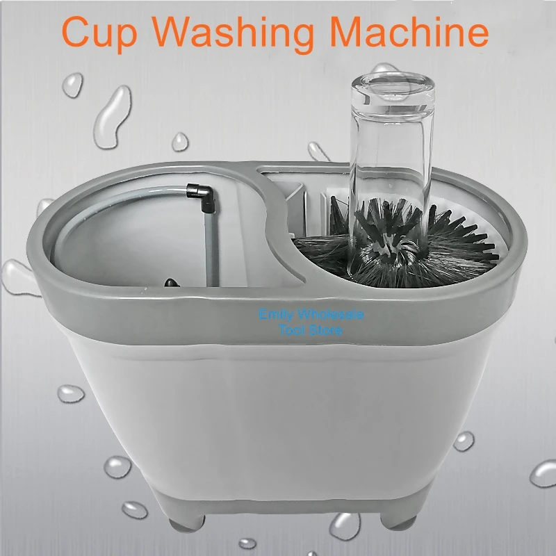 

SV-1 Cup Washing Machine Inside and Outside Rinse Bar Café Restaurant No Electricity Tap Water Ready to Use