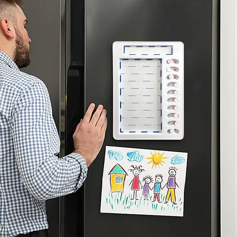 Magnetic Kids Chore Chart Task Management Board