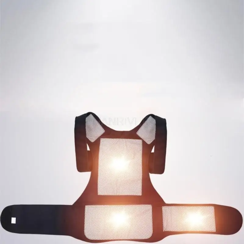 Tourmaline Fever Shoulder Shirt Shoulder Guard Back Guard Belt Back Warm Vest Men's and Women's Vest Vest