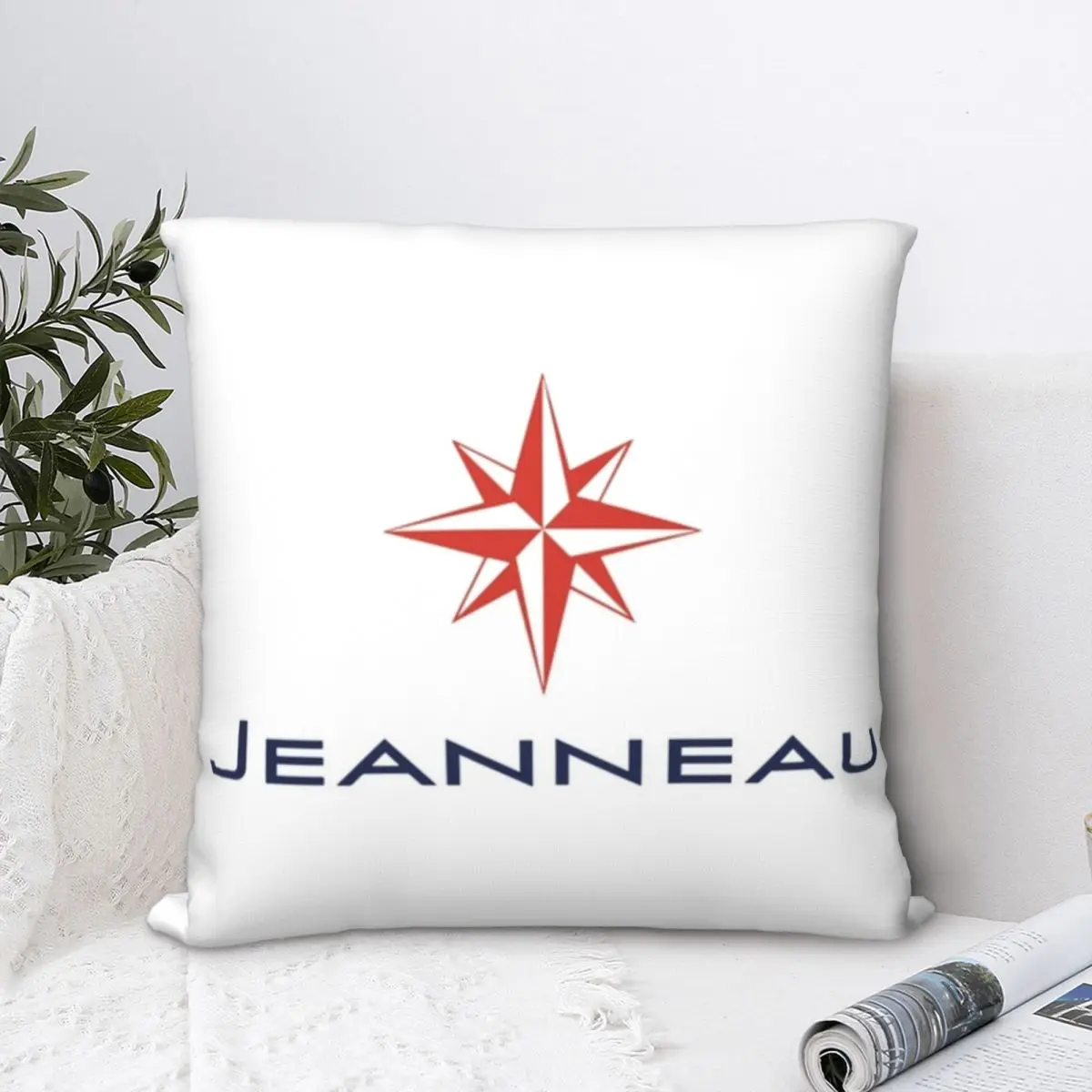 Jeanneau Yachts Square Pillowcase Polyester Pillow Cover Velvet Cushion jeanneau-yachts-square-pillowcase-polyester-pillow-cover-velvet-cushion