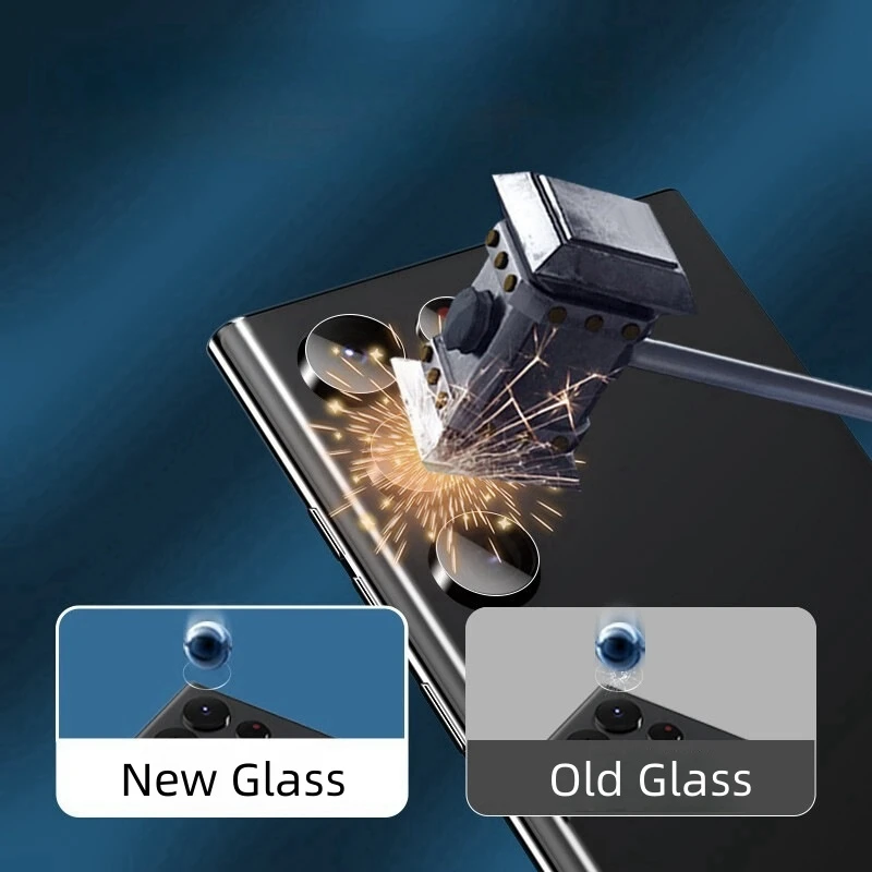 عدسة الكاميرا الخلفية من الزجاج المقسى لسامسونج ، العدسة الخلفية ، واقي الشاشة ، الأفلام ، Galaxy S24 Ultra ، 5G ، S23 ، S22
