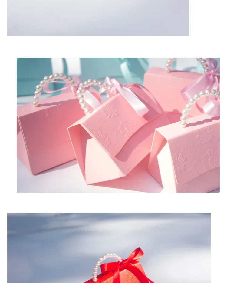 10PCS Party Favor Candy Boxes – Portable Gift Boxes for Baby Shower, Wedding, Birthday,... - SKU CFB01936 - UGI Packaging