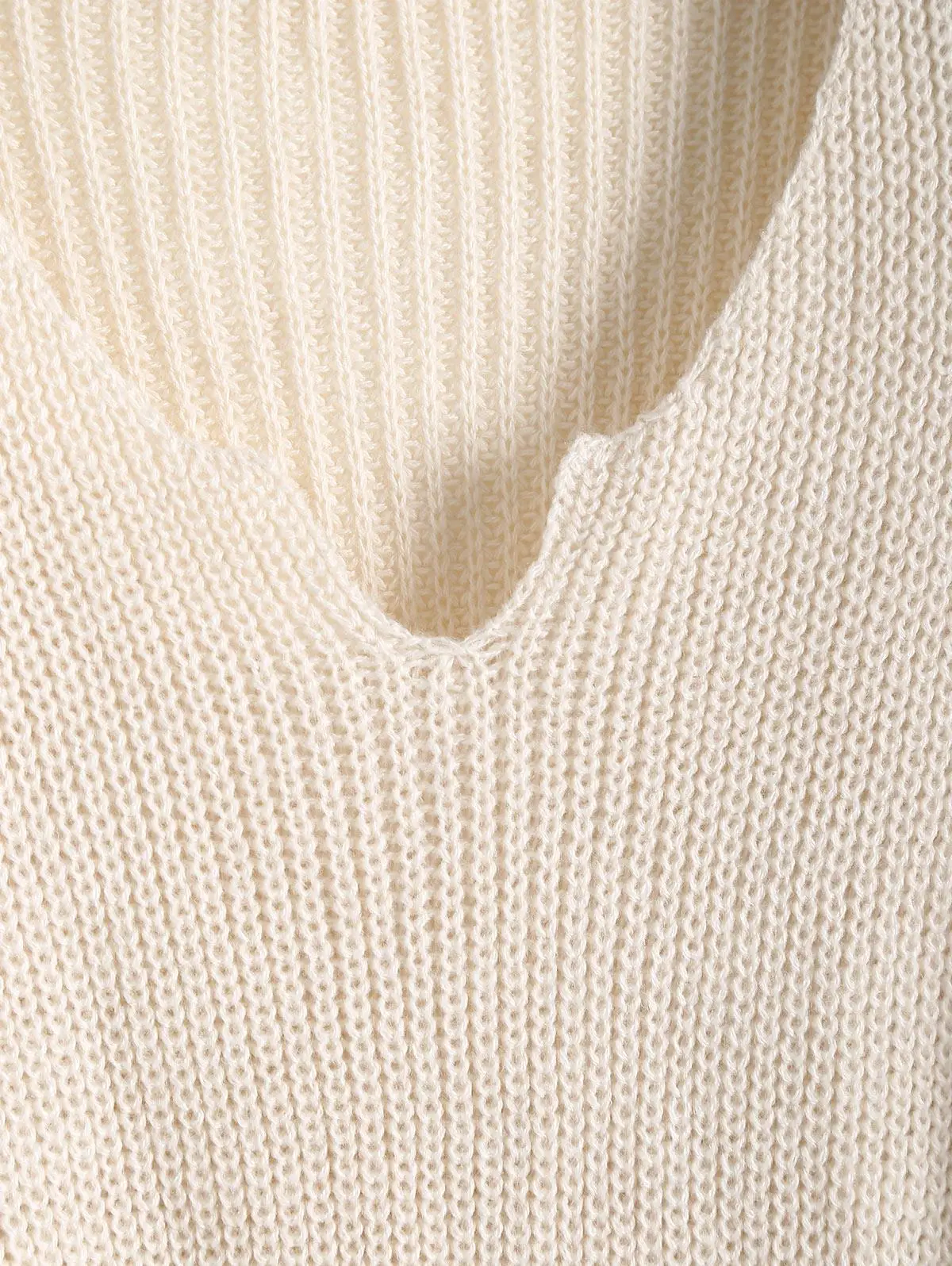 ZAFUL Women's Daily Elegant V-notch Drop Shoulder Peplum Winter Regular Drop Shoulder Sweater 5
