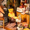 Robotime Rolife Tipsy Restaurant Miniature Dollhouse 3D Wooden Puzzle Bistro Bar Design Gifts for Family Home Decoration Toys 4