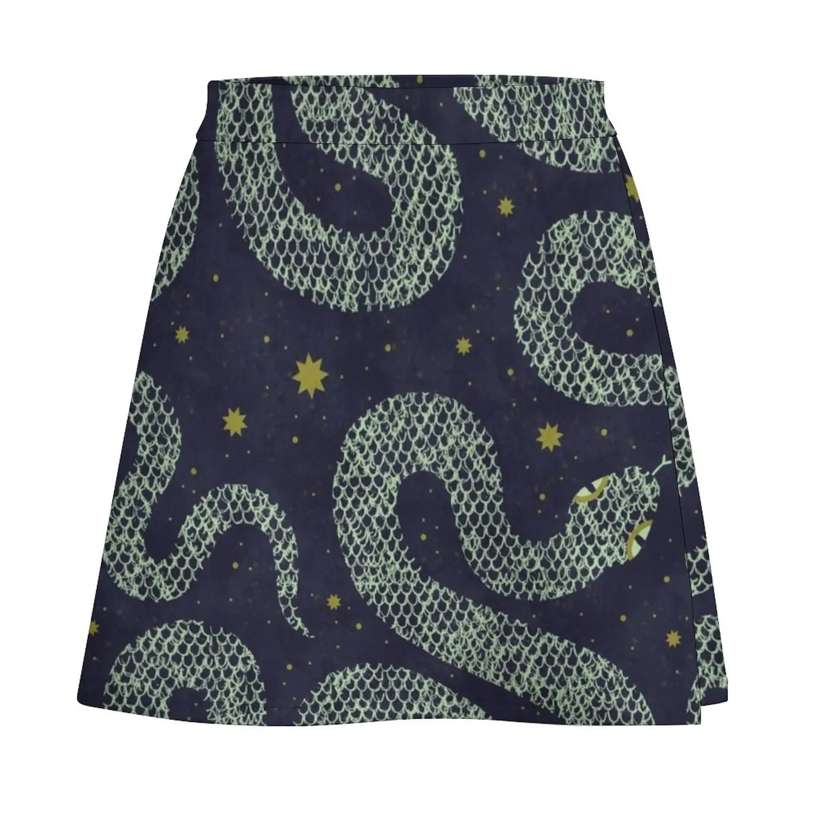 Space Serpent Mini Skirt fairy grunge cosplay luxury clothes women 90s vintage clothes