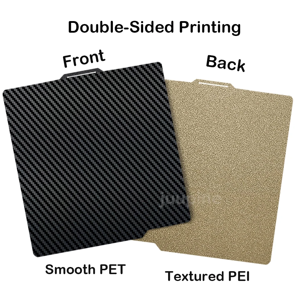 Enhanced Build Plate - Textured PEI Sheet, Spring Steel, 257x257