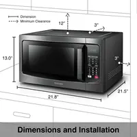 042  Oven with Convection Function, Smart Sensor, Easy-to-clean Stainless Steel Interior and  Mode, 2