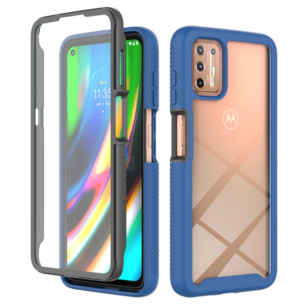 Shockproof Clear Case with Screen Protector