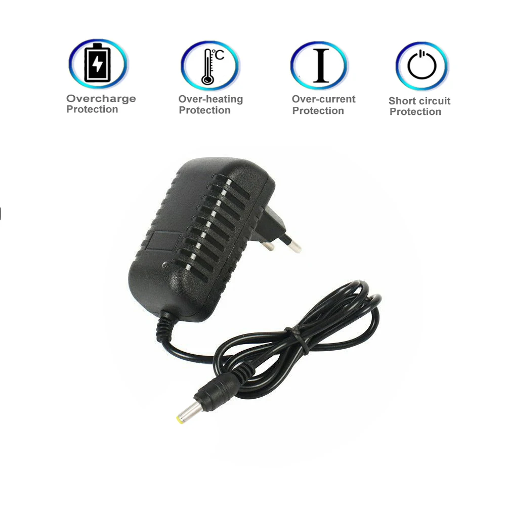 Ruitroliker AC-MS1202C 전원 어댑터 전원 공급 장치, 12V 1A AC 어댑터