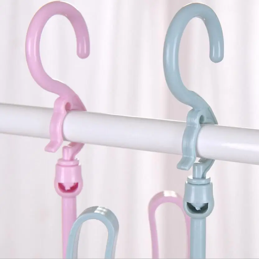 Plain Colour Shoe Drying Rack Space-Saving Hanging Shoe Holder for Balcony Travel  Plastic Shoe Hanger