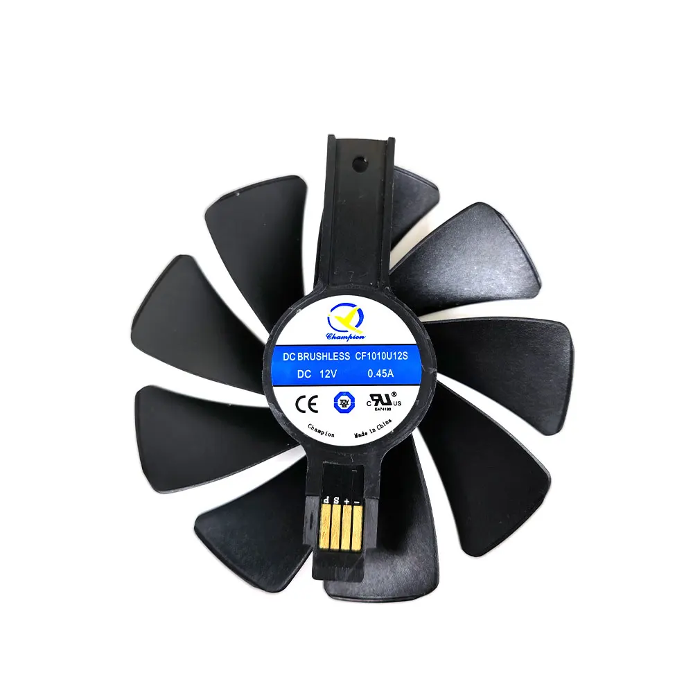 Ventilador de Refrigeração da Placa Gráfica Sapphire rx 470 4g Original d5 oc Cf1015h12d Ventilador Térmico para Sapphire rx 470 480 580 570 - Imagem 3