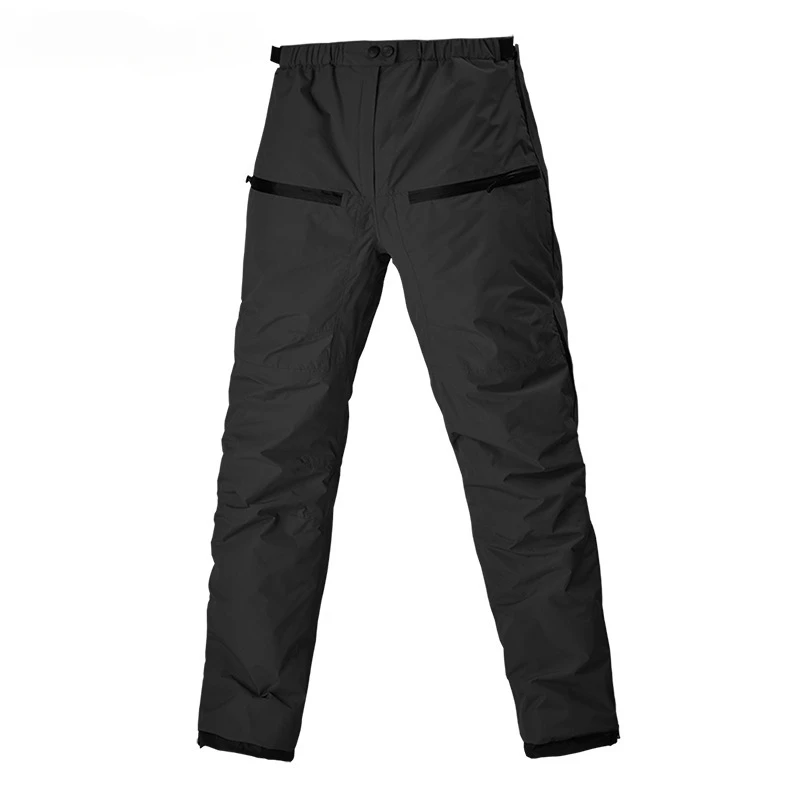 Outdoor tactical cotton pants, men's winter thickened pants, anti-splash ski zipper camouflage charge pants