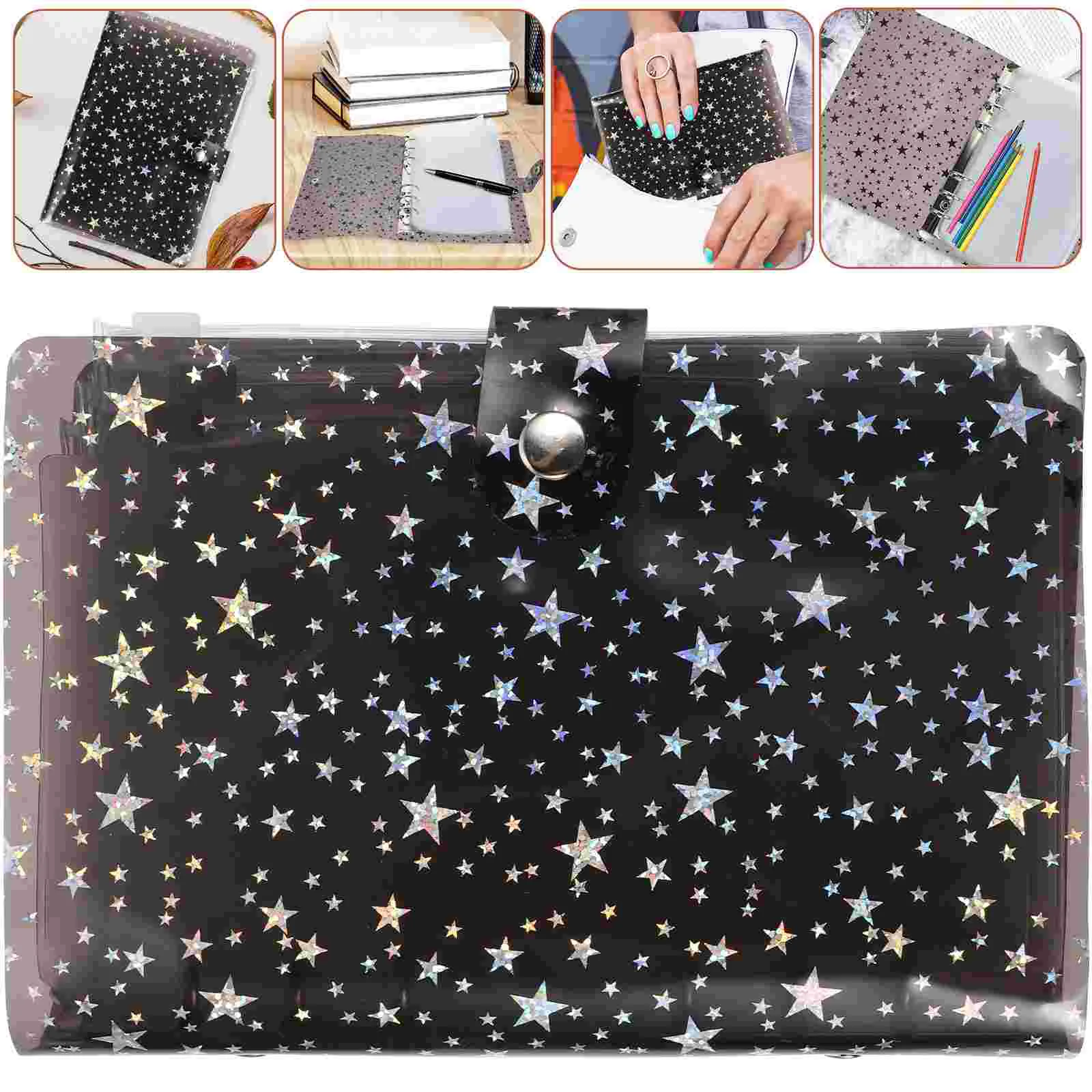 

Budget Binder Cash Envelope Wallet Plastic Purse Saving Money Organizer Portable