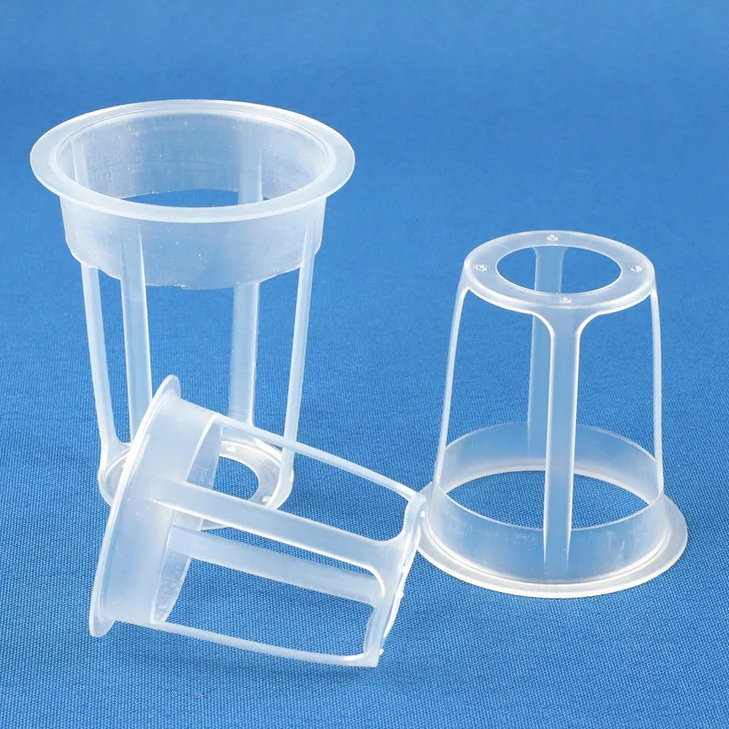 Hydroponic Basket Garden Vegetable Soilless Grow Net Pot Greenhouse Plant Clone Grow Pots Net Nursery Cup 50Pcs/Lot nursery pots