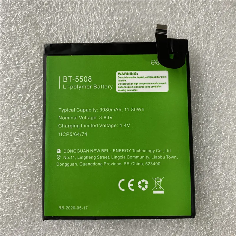 

YCOOLY для LEAGOO BT-5508 аккумулятор 3080 мАч в наличии Замена + номер отслеживания высококачественные батареи