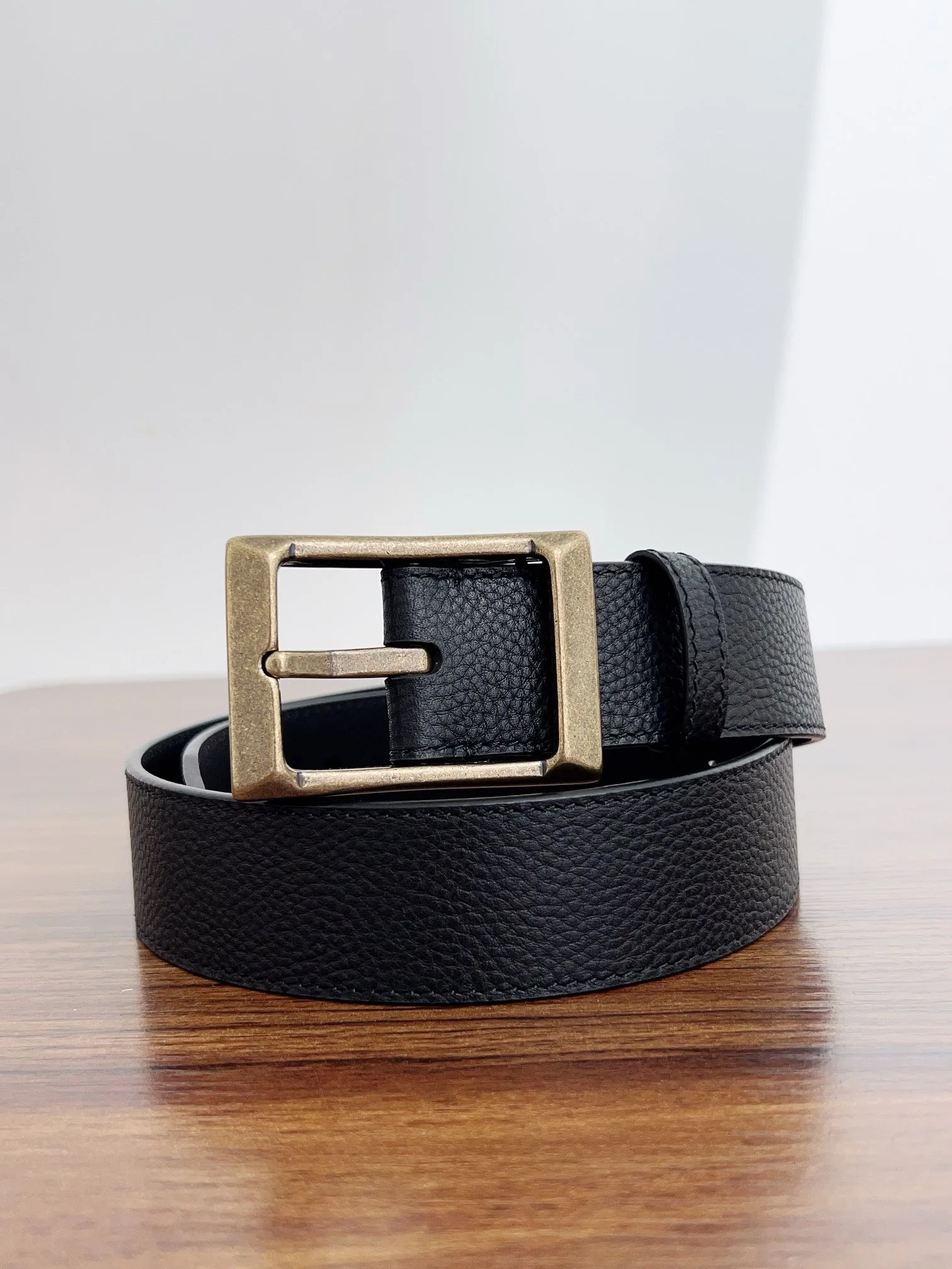 Genuine Leather For Men's High Quality Buckle Jeans Cowskin Casual Belts Business Cowboy Waistband Male Fashion Designer New