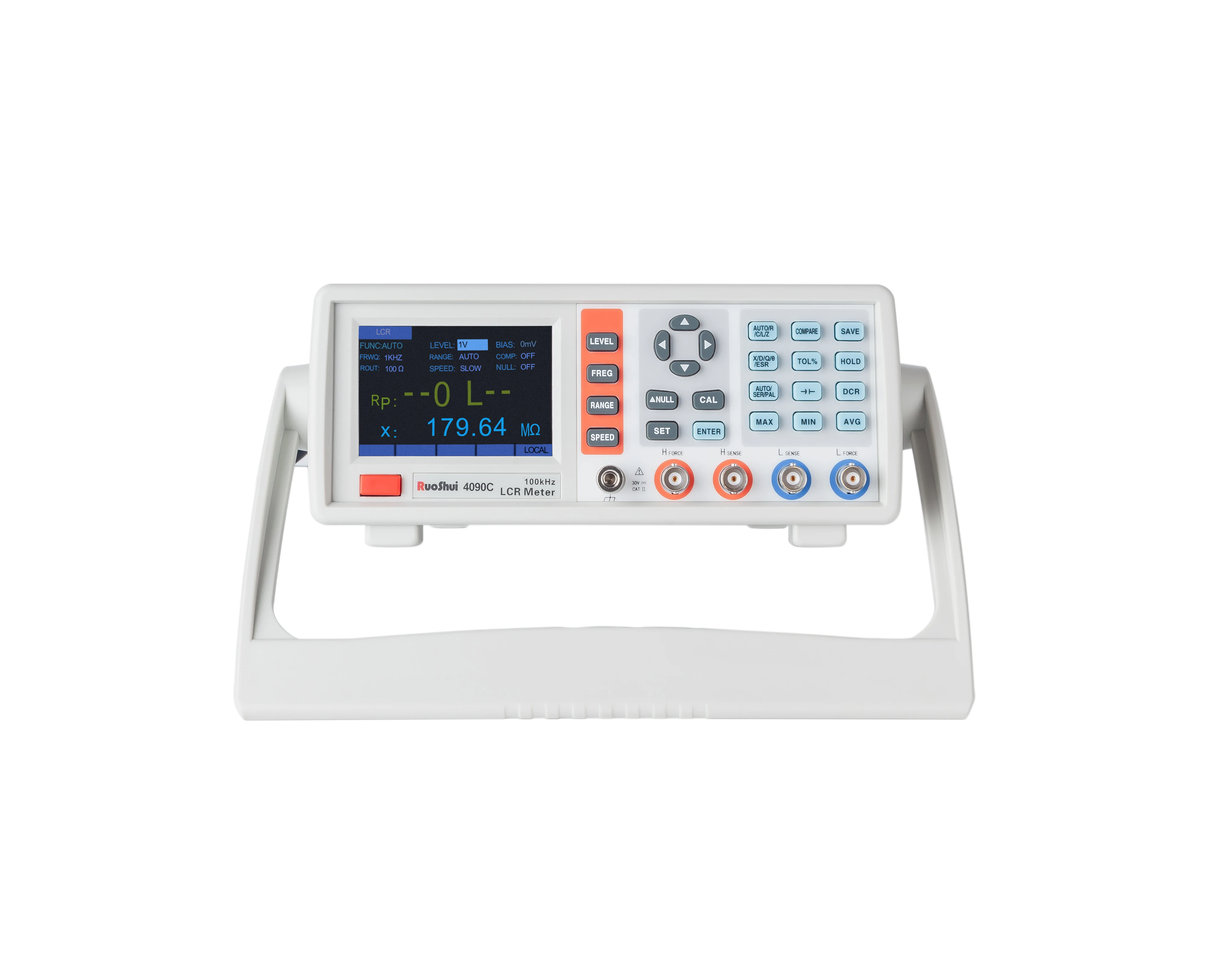 

4090C RuoShui 100 гц-100кгц BenchTop 0.2% точность LCR Измеритель LCR мост LCR измеритель