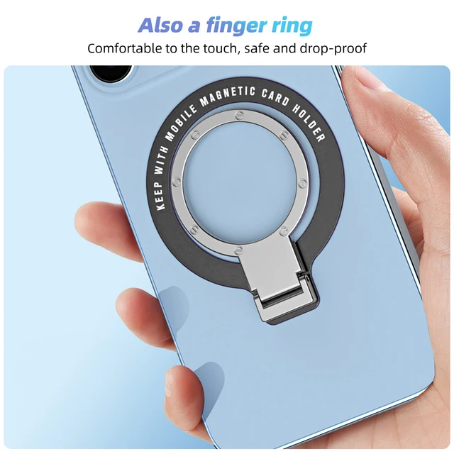 Magnetischen Handy-Ring Halter Kompatibel mit iPhone 12 13 14 Serie Für  MagSafe Abnehmbare Handy Grip Ständer