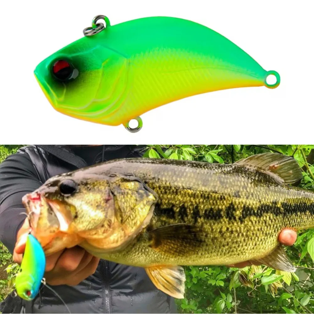TSUYOKI Raid Level Vib für Winterköder 54 mm 14,6 g sinkender lippenloser Crankbai Rattlin Japan Lure Duo Realis Vib Perch Crappie Bass