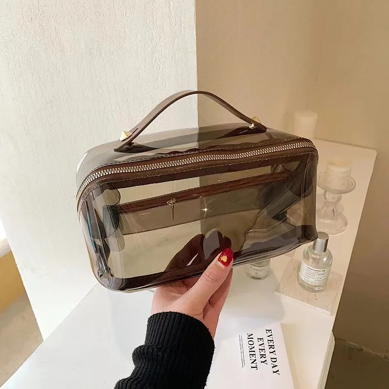 Large Capacity Waterproof Toiletry and Makeup Travel Bag - Portable and Versatile