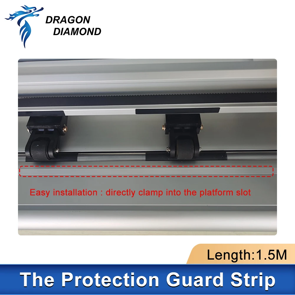 1.5M Length Cutting Plotter Protection Guard Strip For Roland GCC Mimaki Graphtec Vinyl Cutter Liyu Redsail Rabbit Blade Protect cutting plotter guard strip vinyl cutting plotter