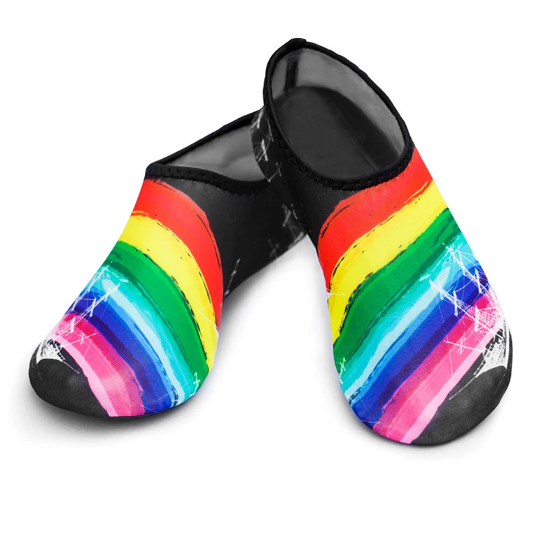 Men Beach Aqua Socks Women Kid Swimming Water Sport Barefoot Sneaker Gym Yoga Fitness Dance Swim Surfing Diving Snorkeling Shoes