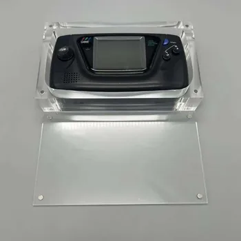Scatola di immagazzinaggio per console con copertura magnetica in acrilico trasparente per console di gioco SEGA Game Gear GG