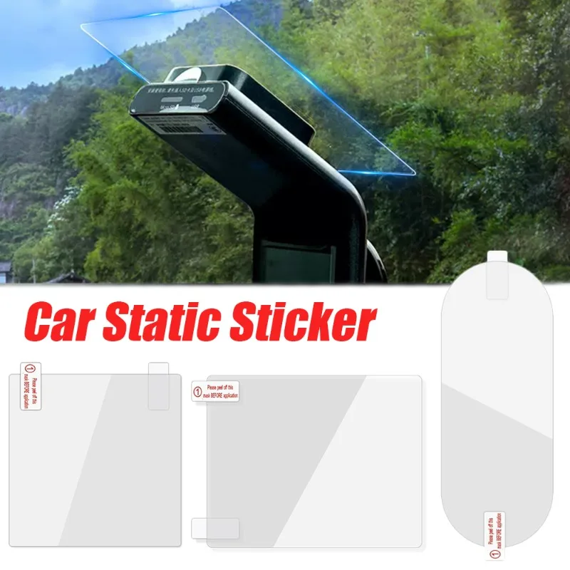 TiESFONG Electrostatic Stickers for Dashcam Heat Resistant  Adhesive,Sunscreen,Strong&Easy to Tear without Hurting Car Film - AliExpress