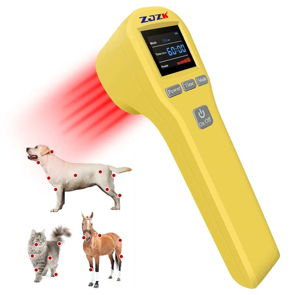 

ZJZK 4X808nm 16X650nm Handheld LLLT Cold Laser Therapy Device Level Laser Physiotherapy Pain Relief Laser Equipment 880mW