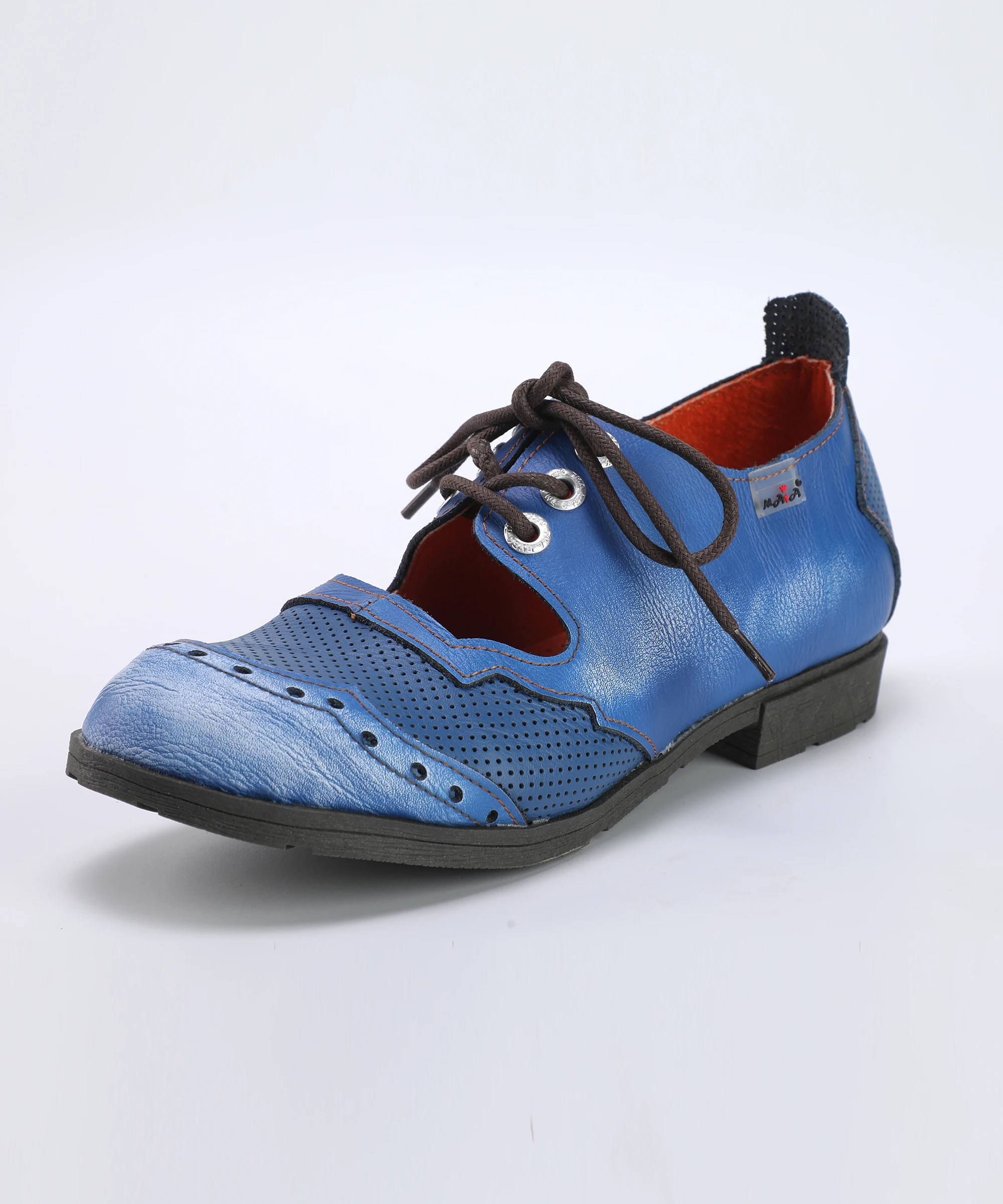 TMA EYES Women's Handmade Leather Sandals With Open Backs