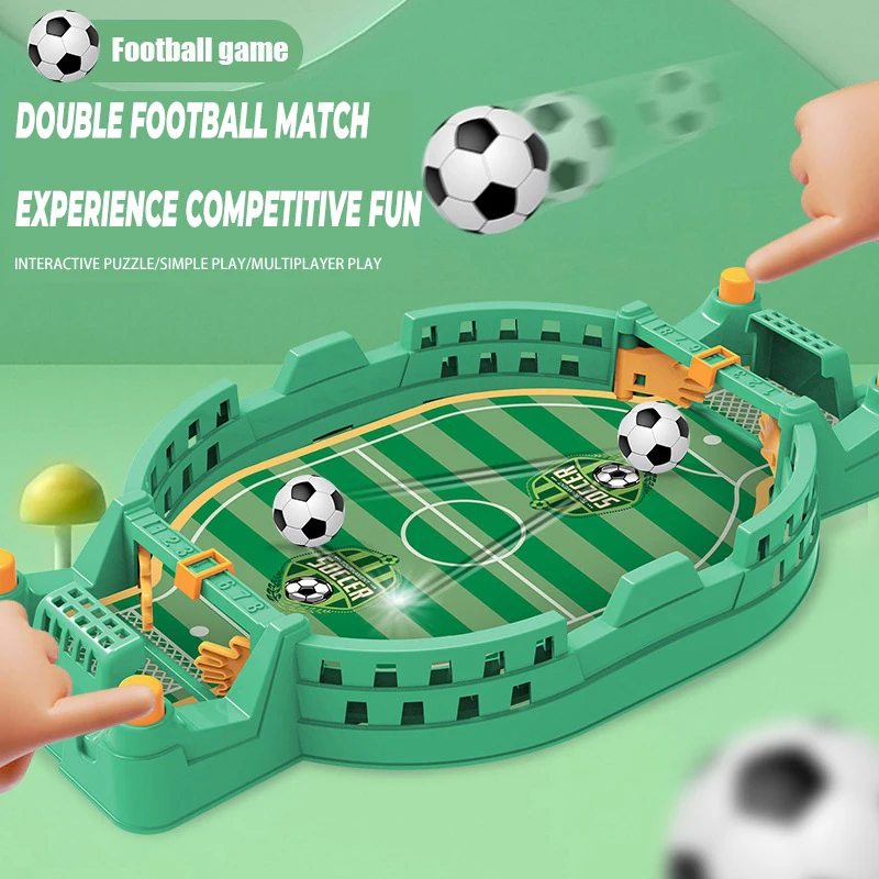ألعاب كرة القدم الصغيرة على سطح الطاولة للأطفال، حفلة عائلية، معركة مزدوجة، التفاعل بين الوالدين والطفل، لعبة كرة القدم، لعبة تعليمية هدية