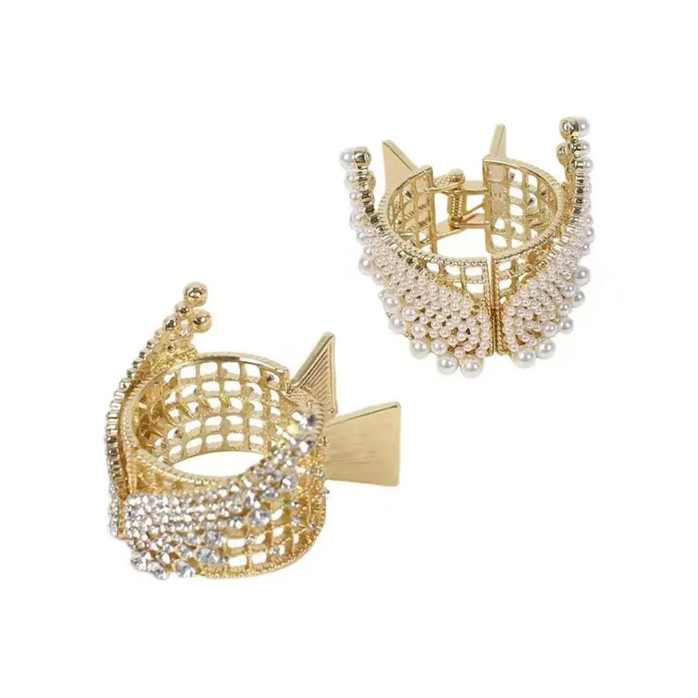 

Fixed Artifact Rhinestones Small Shark Clip Angel Wings Hair Grip Korean Style Hair Claw Hair Clip Women Hairpin