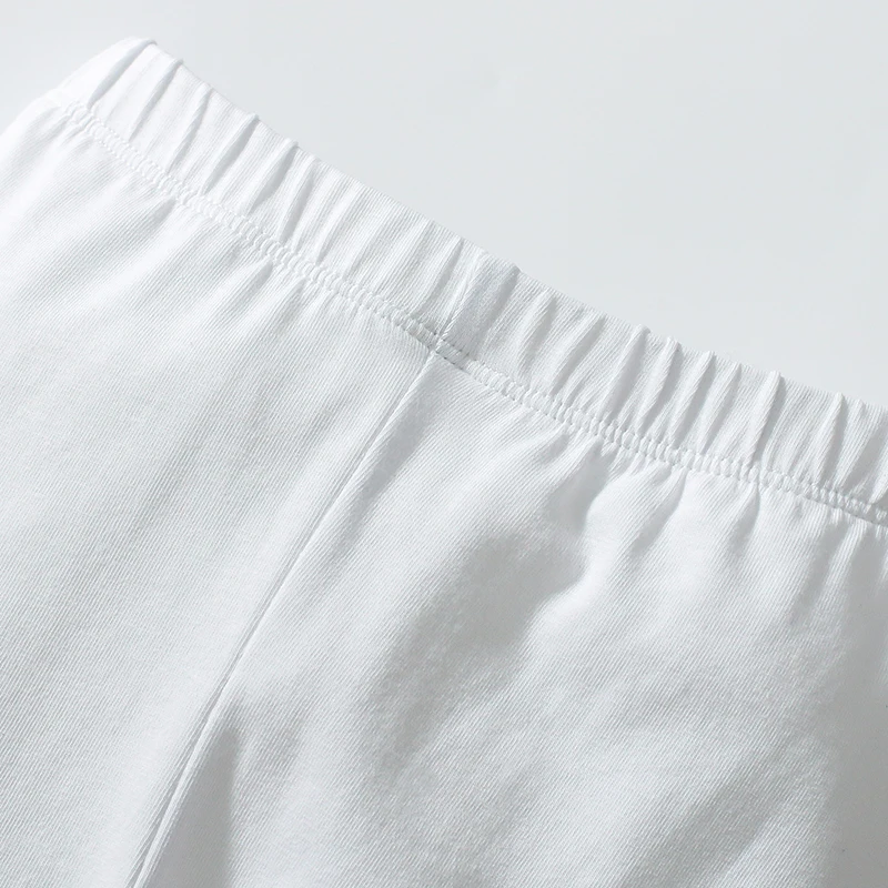 2Pcs/set Baby Girls 2025 New Tracksuit Summer Cotton Children's Clothing Sets Cartoon Flowers Dress+Pants Kids Clothes