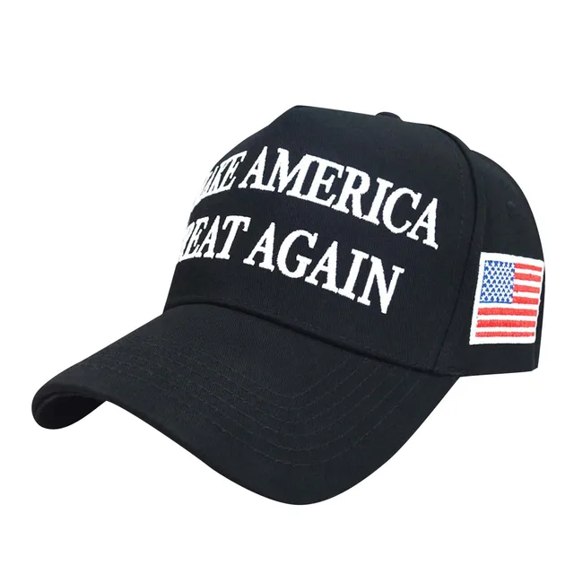Trump 2024 Hat 45-47 MAGA Hat Make America Great Again Donald Trump Embroidery Slogan with USA Flag Adjustable Baseball Cap 3