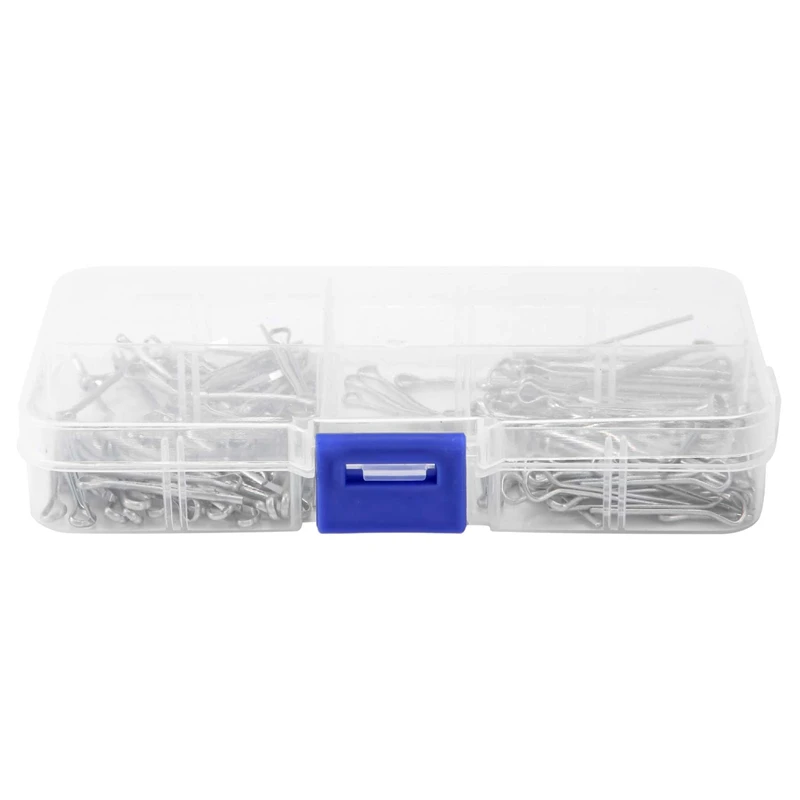 

Promotion! 175Pc SPLIT PINS Cotter Fixings Set Assorted Sizes Zinc Plated Steel Hard Case